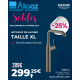 Essence Mitigeur monocommande Lavabo Taille XL Hard Graphite brossé 32901AL1