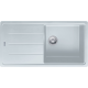 Evier BFG 611 970x500mm en fraganit+, Blanc artic