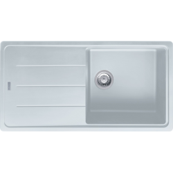 Evier BFG 611 970x500mm en fraganit+, Blanc artic