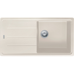 Evier BASIS BFG 611 970x500mm en fraganit+, Vanille