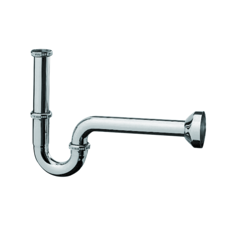 Hansgrohe Traps - Tuyau siphon 1 1/4 facile à installer, chrome