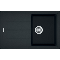Évier BASIS BFG 611-78 780x500 mm en fraganit+, Onyx