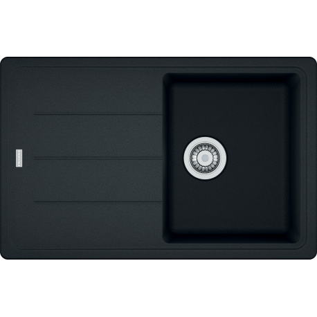 Évier BASIS BFG 611-78 780x500 mm en fraganit+, Onyx