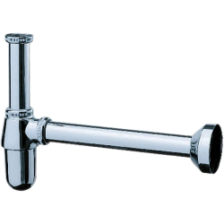 Hansgrohe Traps - Salk siphon 1 1/4 facile à installer, chrome