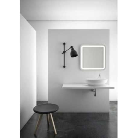 Miroir avec éclairage LED Pavia Way 60x60 cm