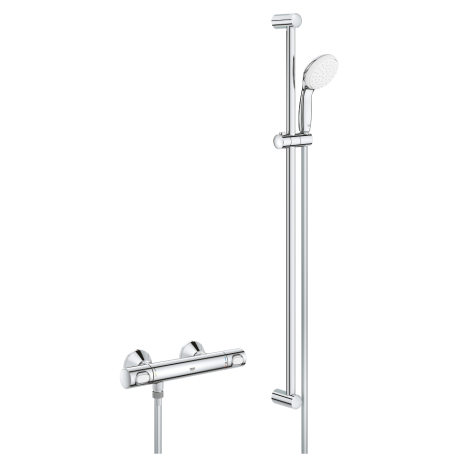 Ensemble de douche thermostatique Grohterm500 , Chrome