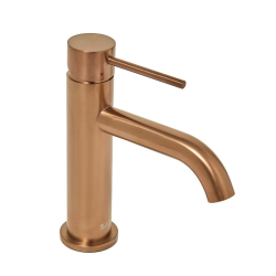 Mitigeur lavabo Aurum Ø sortie, Or Rosé
