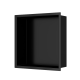 Niche de douche Timeless 30x30, Noir Mat