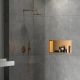 Niche de douche Timeless 60x30x10cm, Cuivre Brossé