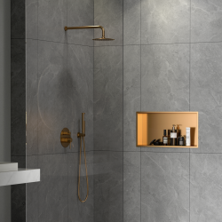 Niche de douche Timeless 60x30x10cm, Cuivre Brossé