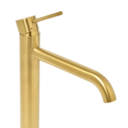 Mitigeur lavabo XL Aurum, Or Brossé