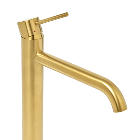 Mitigeur lavabo XL Aurum, Or Brossé