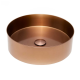 Vasque à poser Timless 38x38x11cm + bonde, acier inox, Cuivre brossé