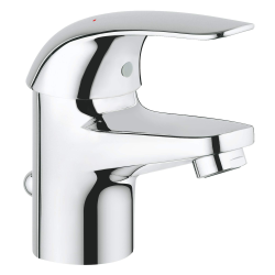Euroeco Mitigeur monocommande 1/2″ lavabo Taille S, chromé (23262000)