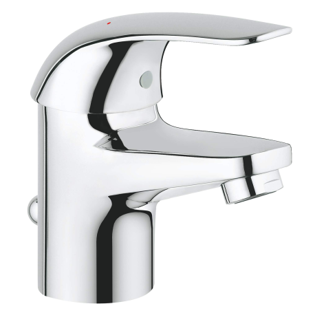 Euroeco Mitigeur monocommande 1/2″ lavabo Taille S, chromé (23262000)