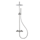 Colonne de douche thermostatique douchette stick Aurum, Gun Métal