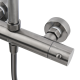 Colonne de douche thermostatique douchette stick Aurum, Gun Métal