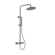 Colonne de douche thermostatique douchette stick Aurum, Gun Métal