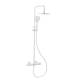 Colonne de douche thermostatique B-Way, Blanc mat