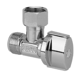 Robinet d'équerre WC 1/4 de tour 12x17 12x17 (NF741U)