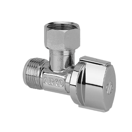 Robinet d'équerre WC 1/4 de tour 12x17 12x17 (NF741U)