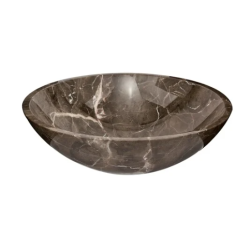Vasque à poser Purity 43x43cm, Marbre noir