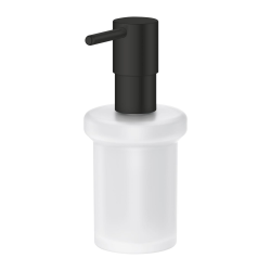 Distributeur de savon Essentials, Noir Mat