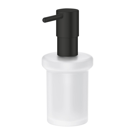 Distributeur de savon Essentials, Noir Mat