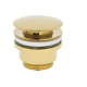 Bonde de lavabo 5/4", Or