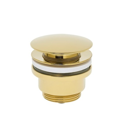 Bonde de lavabo 5/4", Or