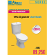 WC à poser Zambak & abattant