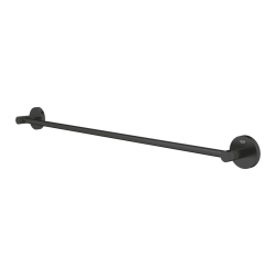 Barre porte serviette Essentials, Noir Mat