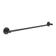 Barre porte serviette Essentials, Noir Mat