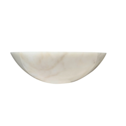 Vasque à poser Purity 43x43 cm, Marbre blanc
