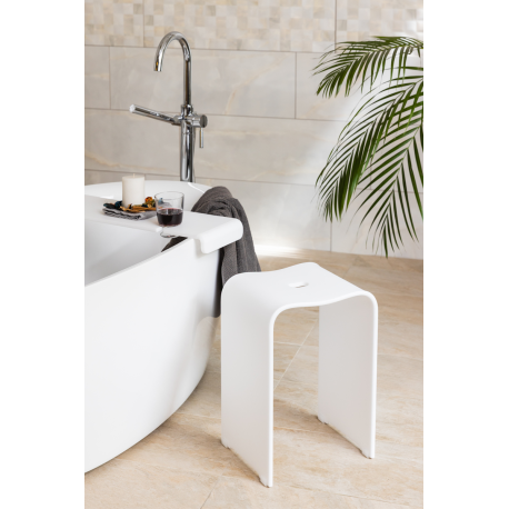 Tabouret antidérapants PMR, Blanc