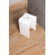 Tabouret antidérapants PMR, Blanc