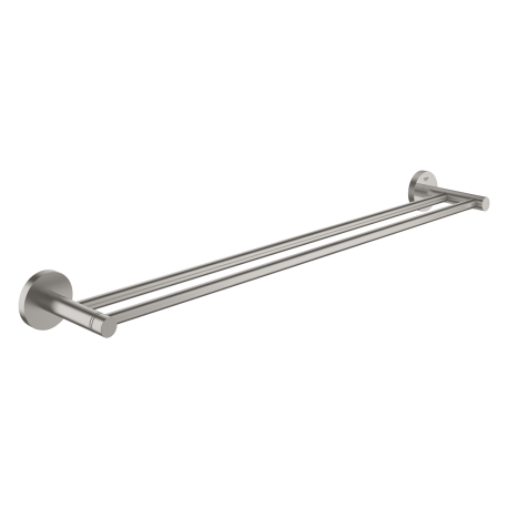 Double barre porte serviette Essentials, Supersteel