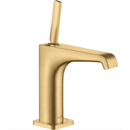 Mitigeur lavabo Citterio 125, Doré brossé