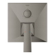 Façade Allure avec inverseur 3 sortie, Hard Graphite Brossé
