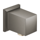 Coude de sortie de douche Allure, Hard Graphite Brossé