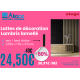 Lattes de décoration - lambris lamellé noir 275x176x3mm fond chêne