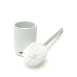 Brosse WC Infinitio en céramique, Beige Mat