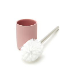 Brosse WC Infinitio en céramique, Beige Mat