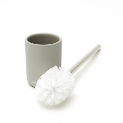 Brosse WC Infinitio en céramique, Beige Mat