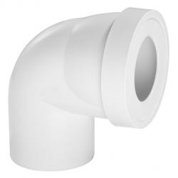 Pipe courte coudée femelle ∅100MM