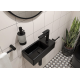 Lave main Brevis 40,5x20,5cm, Noir