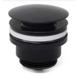 Bonde 5/4" clic-clac, Noir