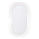 Miroir ovale avec LED/capteur 54x94cm