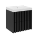 Meuble NOIR & lavabo 60x56x45cm