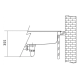 Évier à encastrer Urban UBG 610-56 503x425x230mm en fraganit +, Noir